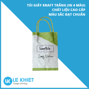Túi Giấy Kraft Trắng